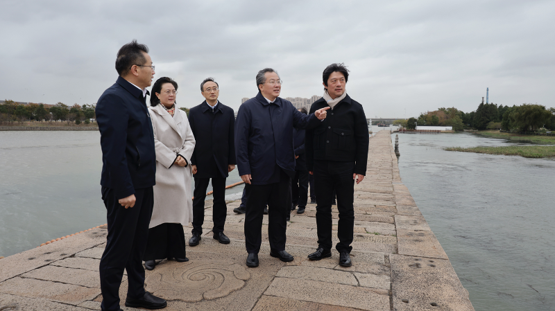 范波調研太湖治理、大運河保護工作